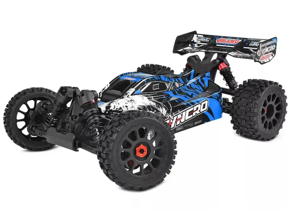 Team Corally Syncro Brushless 2WD RTR - Blauw (voor 3S/4S lipo's) Korting