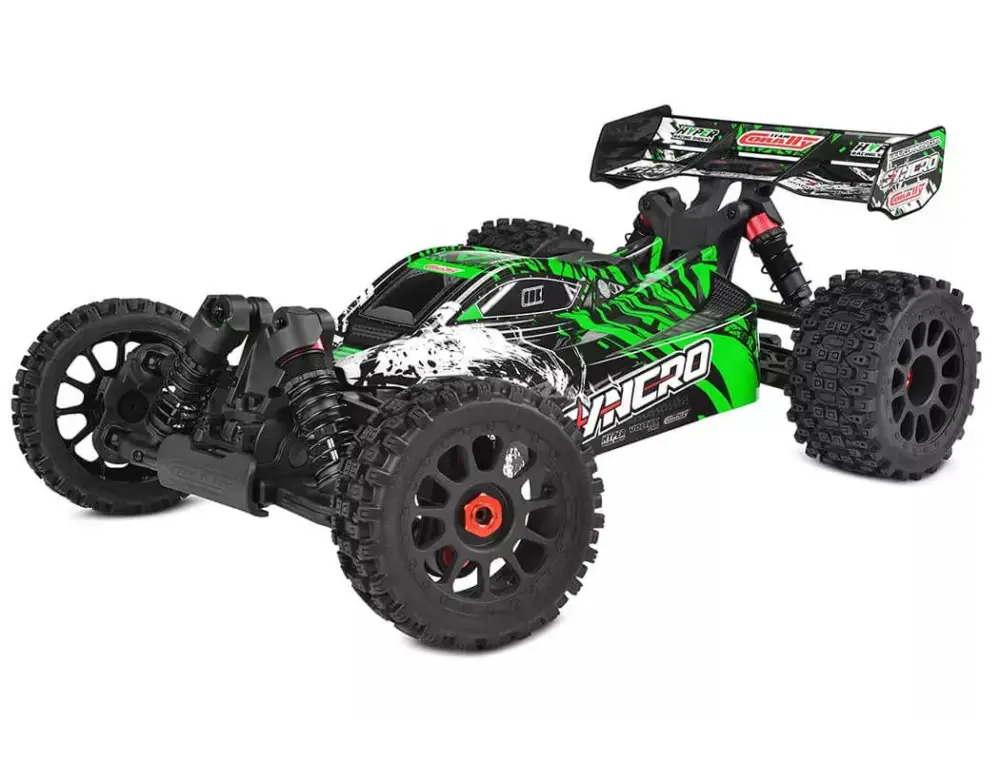 Team Corally Syncro Brushless 2WD RTR - Groen (voor 3S/4S lipo's) Premium