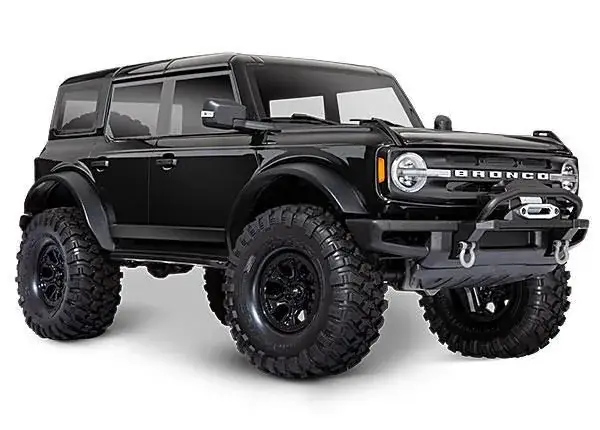 Must-Have Traxxas TRX-4 2021 Ford Bronco Crawler - Zwart