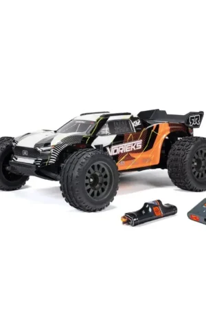 Gecertificeerd Arrma Vorteks Mega 550 2WD Truggy RTR - Oranje (incl. accu & lader)