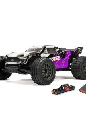 Arrma Vorteks Mega 550 2WD Truggy RTR - Paars (incl. accu & lader) Shop Nu