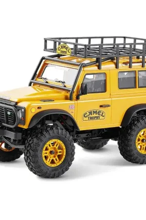 FMS 1/24 FCX24M Land Rover Defender 90 RTR - Camel Trophy Nu Kopen