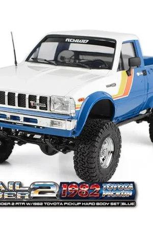 RC4WD Trail Finder 2 RTR w/ 1982 Toyota Pickup Hard Body Set - Blauw Betrouwbaar