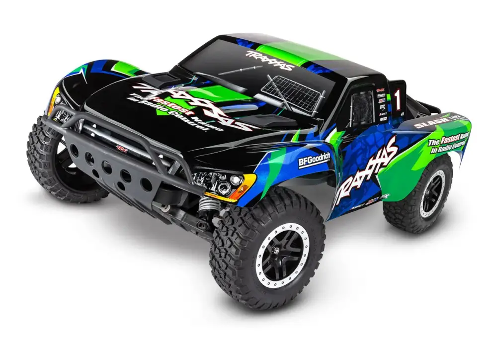 Gereduceerde Prijs Traxxas Slash 1/10-Scale 2WD VXL HD RTR - Groen