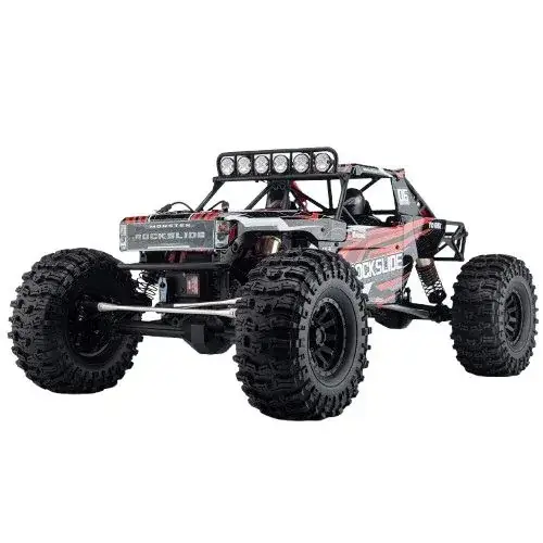 Snelle Levering Yikong Rock Crawler Rock Slide 1/6 4WD RTR - Rood
