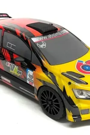 Absima 1/12 EP Rally Car Speed Demon 4WD Brushless RTR - Rood Seizoensaanbieding