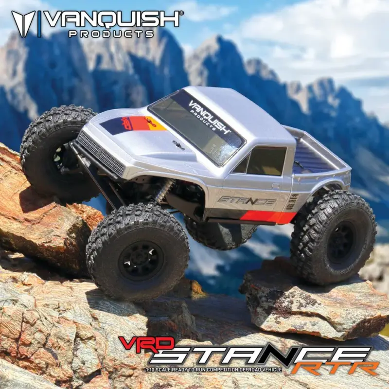 Laatste Versie Vanquish VRD Stance RTR - Zilver