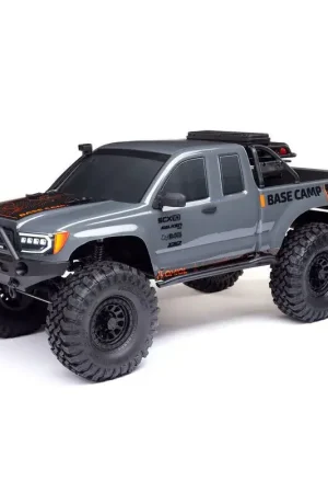 Axial SCX10 III Base Camp 4X4 Rock Crawler Brushed RTR - Grijs Korting