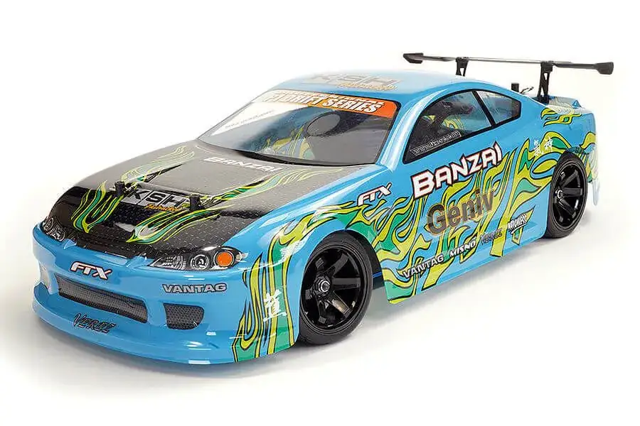 FTX Banzai Nitro Drift Auto RTR - Blauw Veilige Betaling