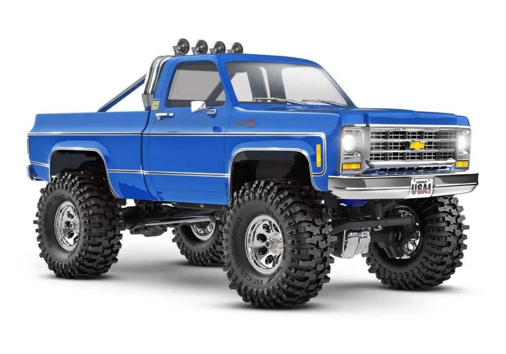 Hete Deal Traxxas TRX-4M 1/18 Chevrolet K10 High Trail Crawler - Blauw