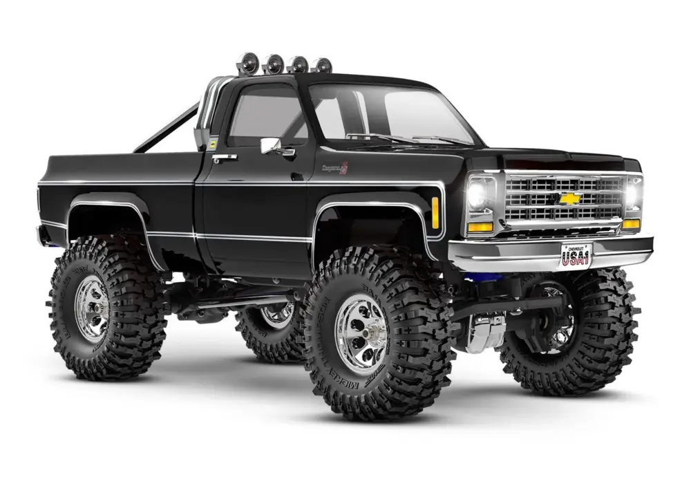Traxxas TRX-4M 1/18 Chevrolet K10 High Trail Crawler - Zwart Speciale Aanbieding