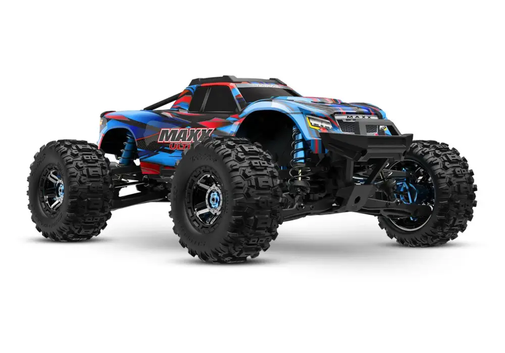 Traxxas Maxx Ultimate 1/10 4S brushless monster truck RTR - Blauw Rechtstreeks Van De Fabrikant
