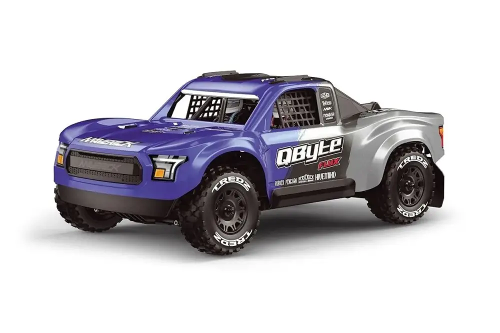Maverick QByte SC Flux 1/12th SC Truck - Blauw Veilige Betaling
