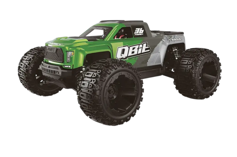 Actieprijs Maverick Qbit MT 1/16th Monster Truck - Groen