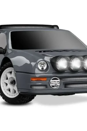 Traxxas Mini Rally VXL Ford RS200 Incl. Accu en USB lader - Grijs Weekendaanbieding