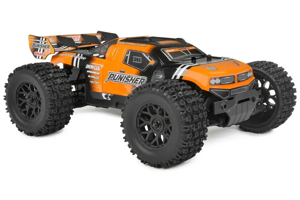 Bestseller Team Corally 1/12 PUNISHER XD - RTR - Oranje - Brushed 2S