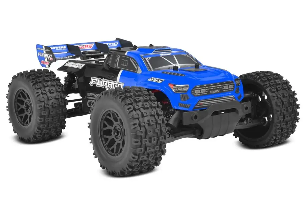 Express Levering Team Corally 1/12 FURAGO XD - RTR - Blauw - Brushed 2S