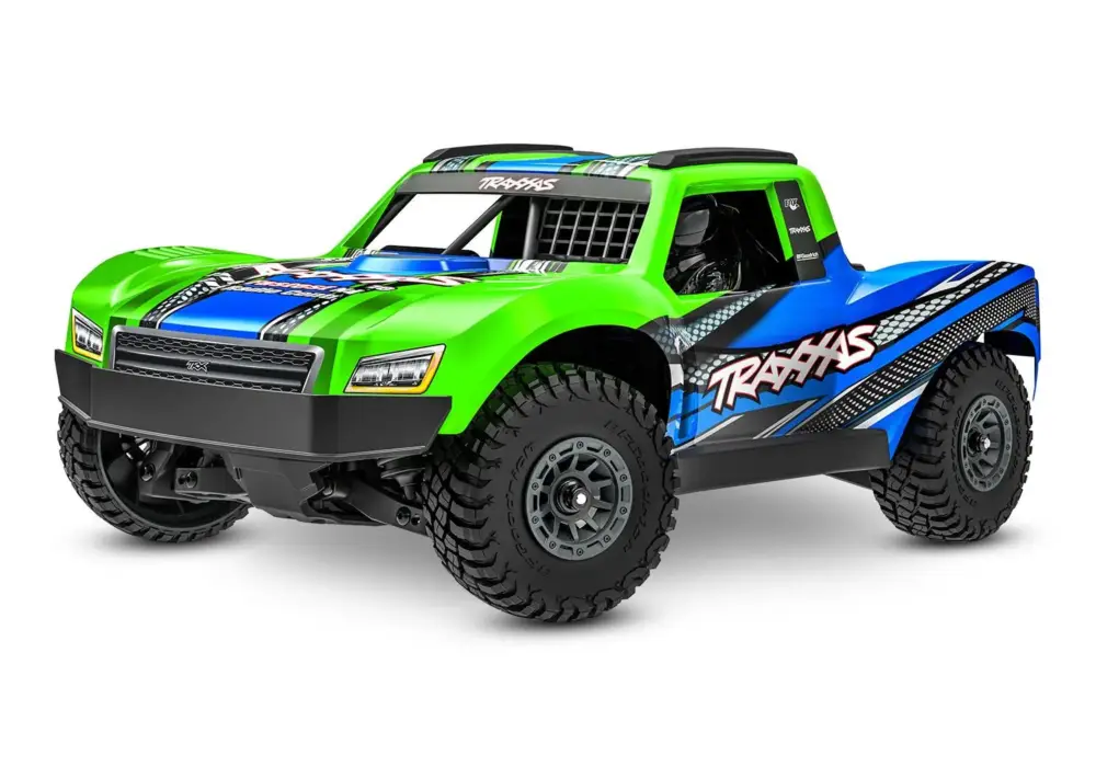 Snelle Levering Traxxas Mini Slash 4x4 BL-2S incl. accu & USB lader - Groen