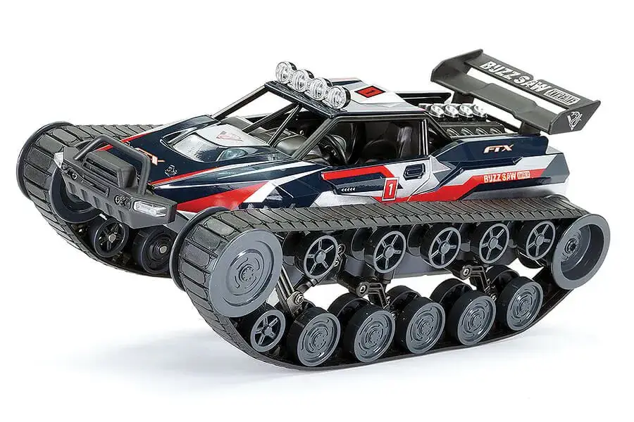 Beperkt Aanbod FTX Buzzsaw Extreme 1/12 All Terrain Tracked Vehicle - Blue (w/exhaust)