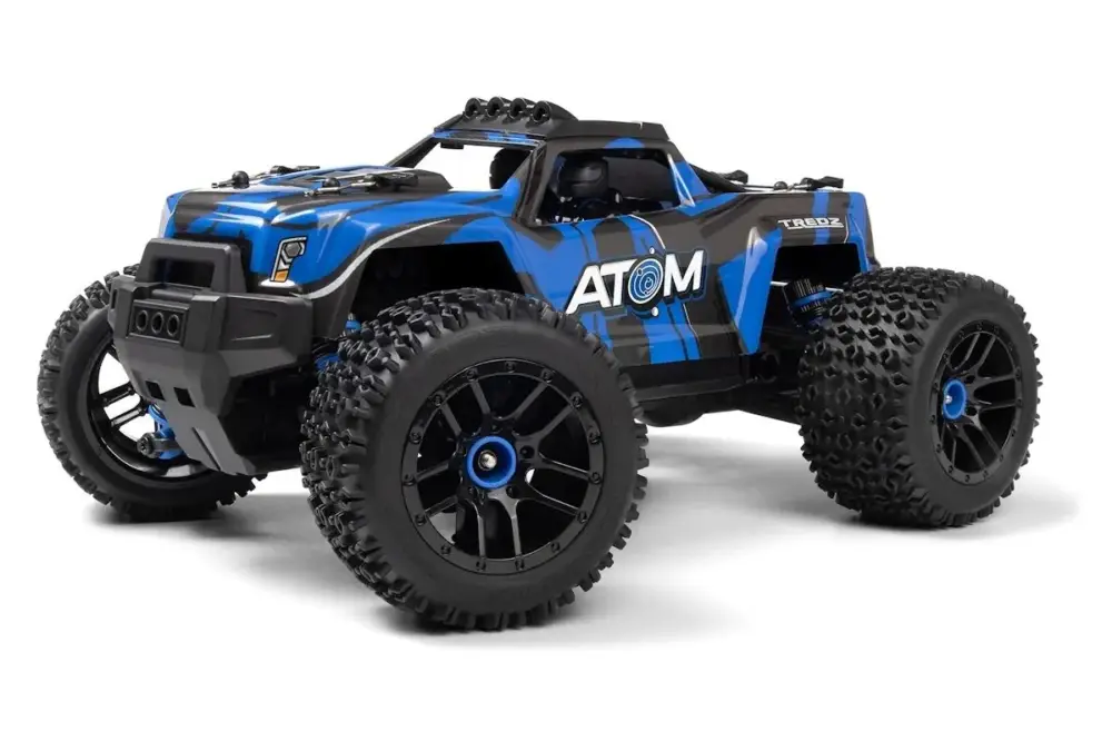 Maverick Atom AT1 1/18 4WD Monster Truck RTR - Blauw Betaalbaar