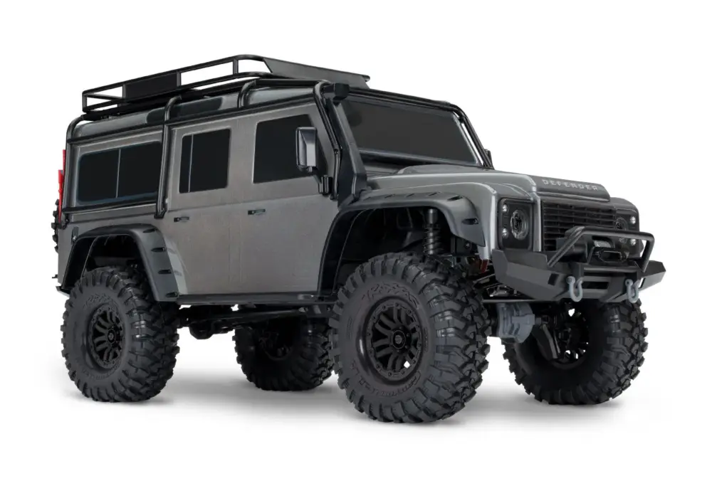 Koopje Traxxas TRX-4 Land Rover Defender Clipless - Grijs