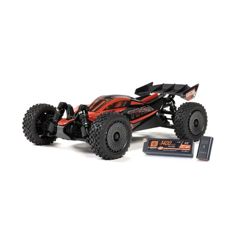 Arrma Typhon Grom 223S BLX Brushless 4X4 Small Scale Buggy RTR - Rood Direct Beschikbaar