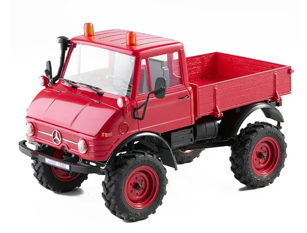 Nu Kopen FMS 1/24 FCX24 Unimog Crawler RTR - Rood