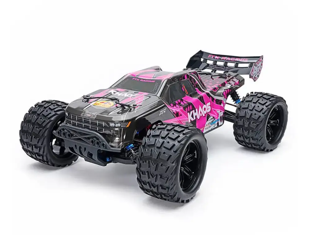 Voordeelprijs FTX Khaos 1/10 brushless truggy RTR - Paars