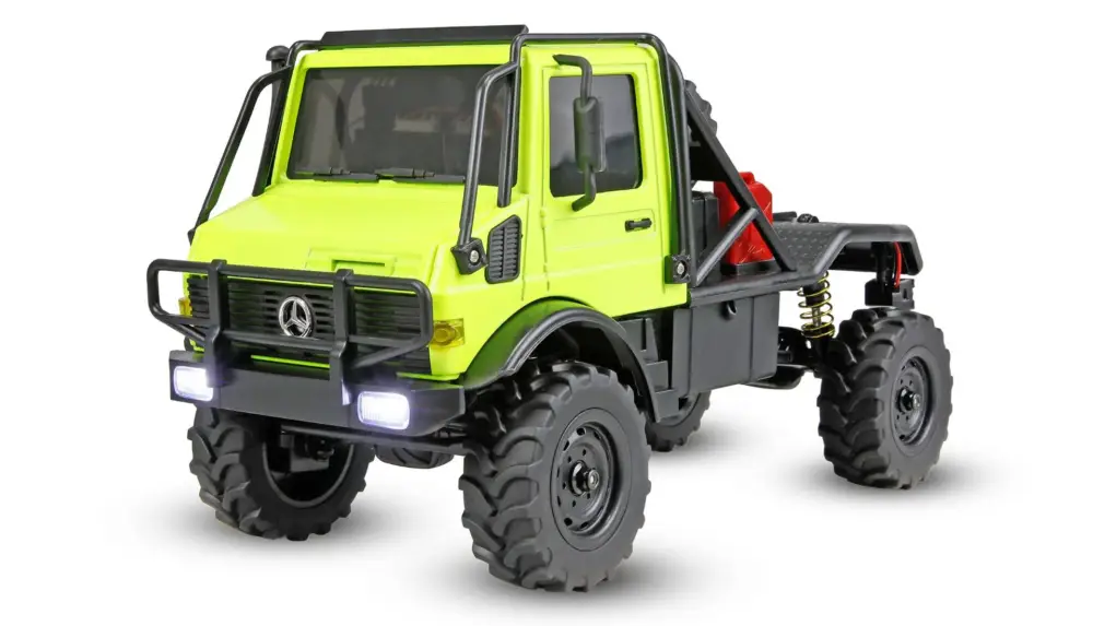 Actieprijs Amewi 1/18 Mercedes-Benz Unimog U4000 Scale Crawler 4WD RTR - Groen