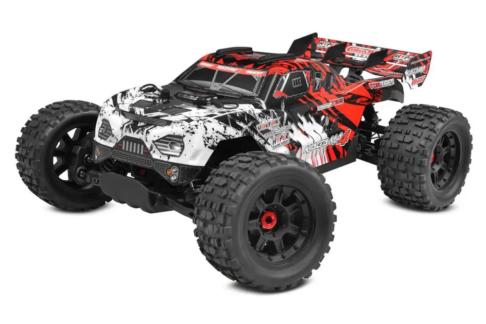 Team Corally Kagama 4 brushless truggy RTR - Rood Flitsaanbieding