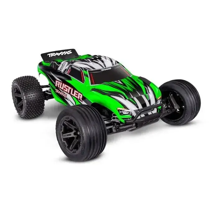 Direct Beschikbaar Traxxas - Rustler XL-5 HD Electro Truggy RTR - Groen X
