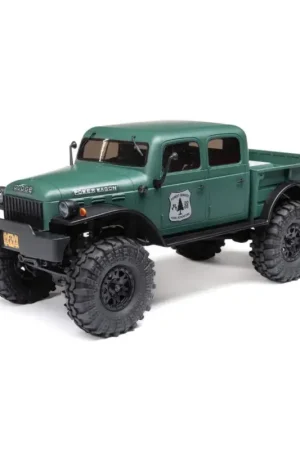 Axial SCX24 Dodge Power Wagon 4WD Rock Crawler RTR - Groen Shop Nu