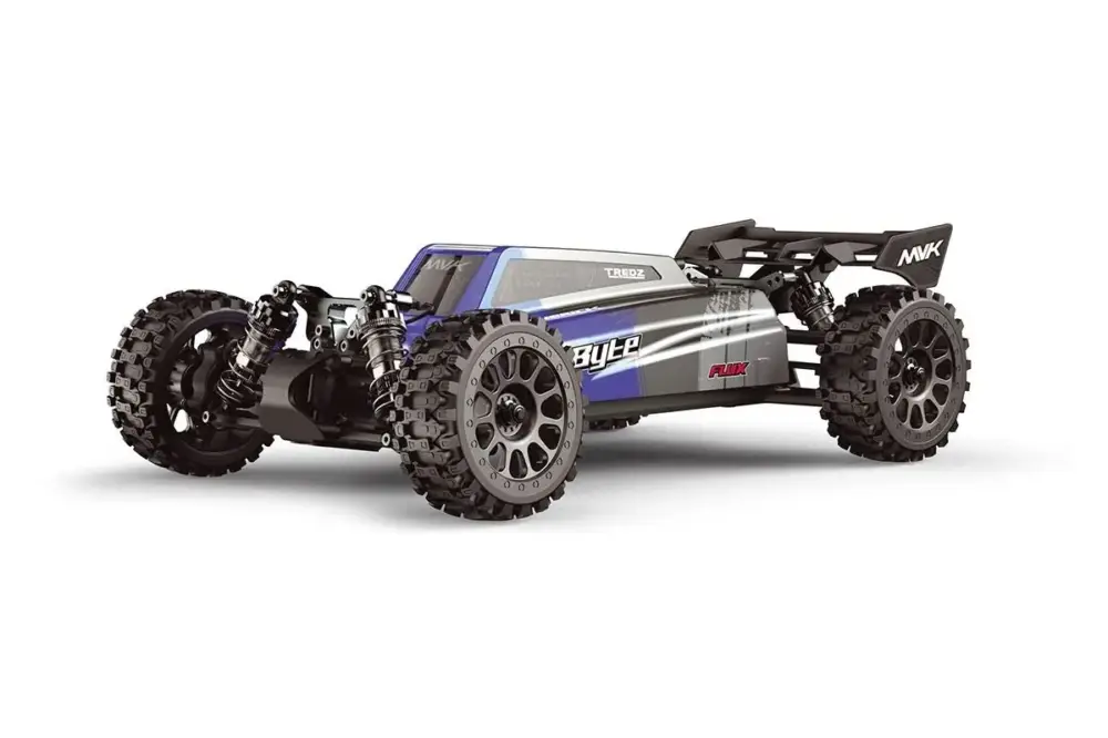 Maverick QByte XB Flux 1/12 brushless buggy RTR - Blauw Gecertificeerd