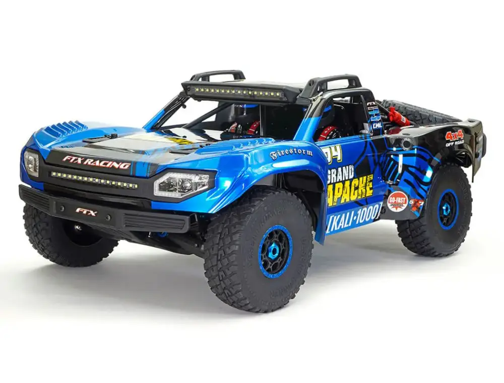 Exclusieve Aanbieding FTX Grand Apache 1/7 Brushless 8S Trophy Truck - Blauw