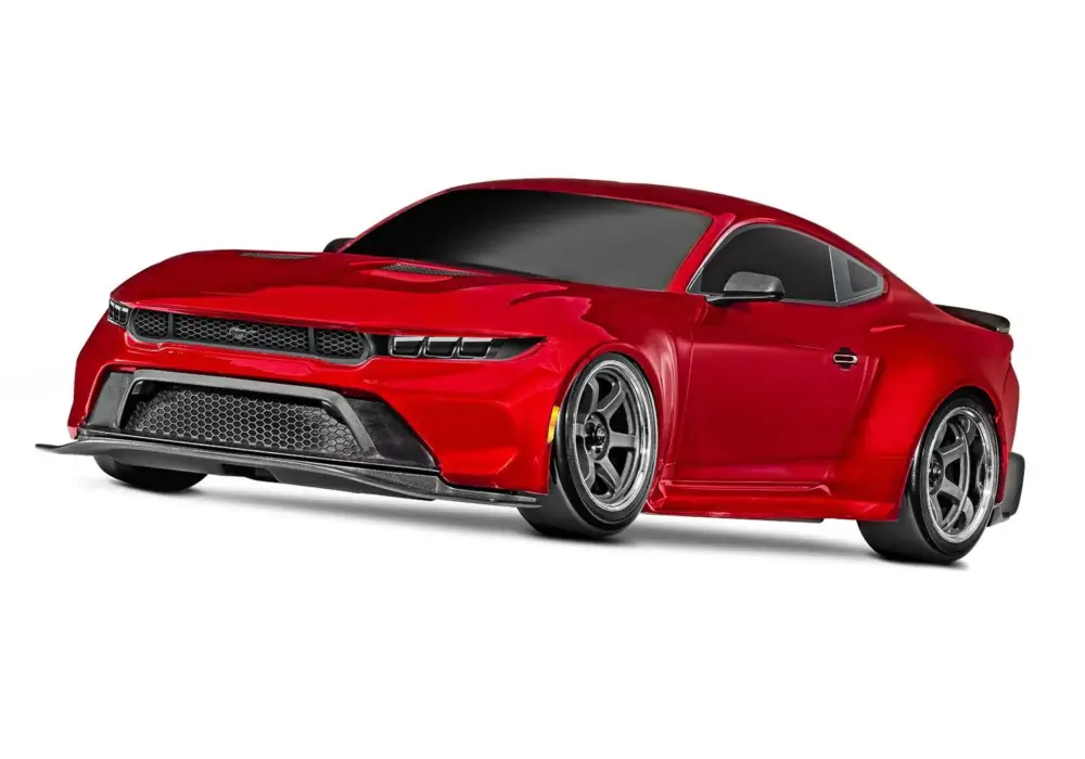 Traxxas 4-TEC 2024 Ford Mustang Drift car - Rood Rechtstreeks Van De Fabrikant