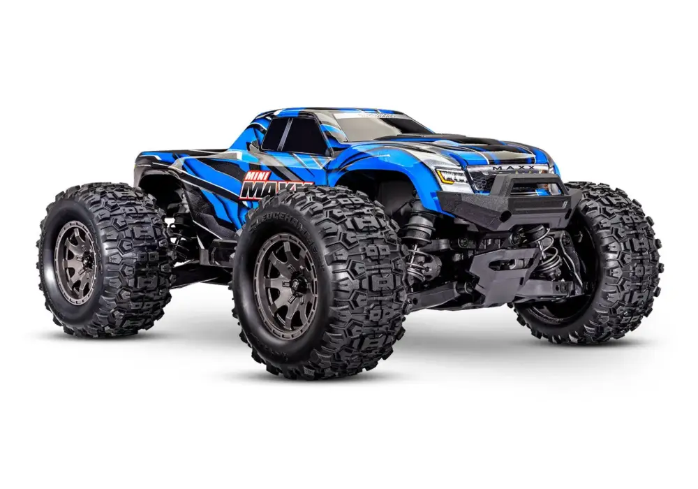 Favoriet Traxxas Mini Maxx BL-2S incl. accu & USB lader - Blauw