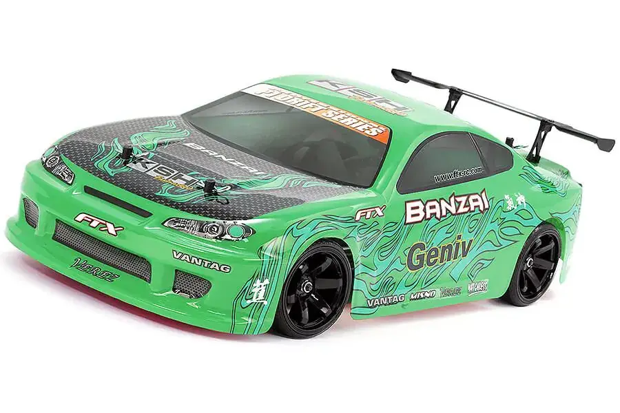 FTX Banzai Drift Auto RTR - Groen Merkproduct