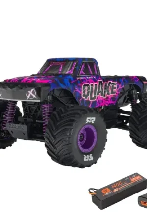 Beperkt Aanbod Arrma Quake Grom 4x4 1/16 Elektro RTR - Paars