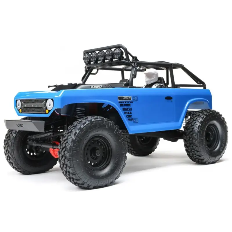 Betaalbaar Axial SCX10 II Deadbolt 4WD Crawler RTR - Blauw
