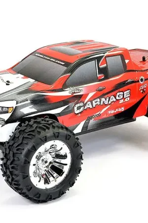 Finale Uitverkoop FTX Carnage 2.0 brushed monster truck RTR - Rood