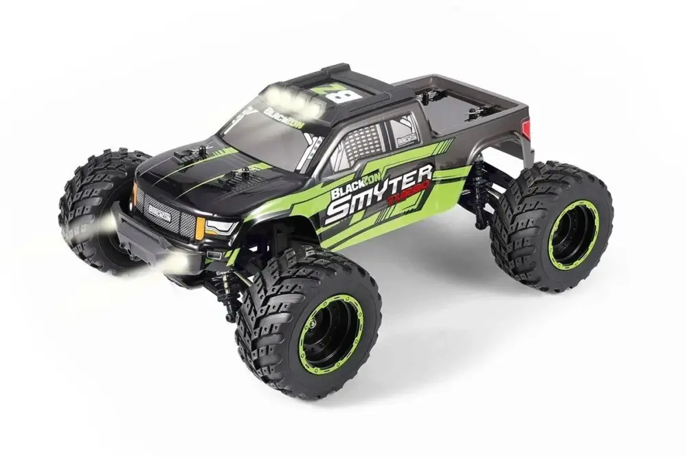 Blackzon Smyter MT Turbo 1/12 4WD brushless monster truck RTR – Groen Direct Beschikbaar