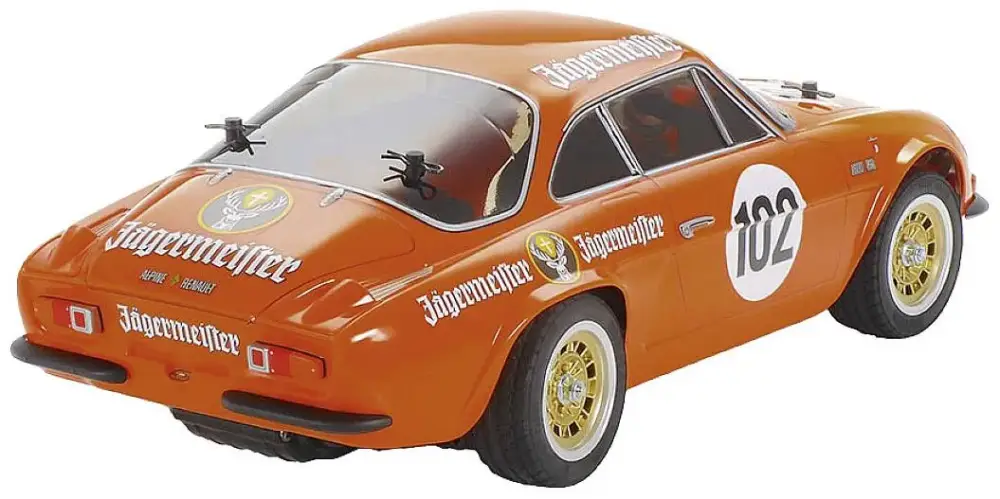 Tamiya 1/10 R/C Alpine A110 Jägermeister KIT Korting