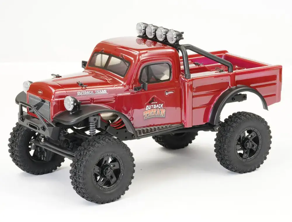 FTX Outback Mini XP EVO Texan 4WD electro crawler RTR - Rood Hoge Kwaliteit