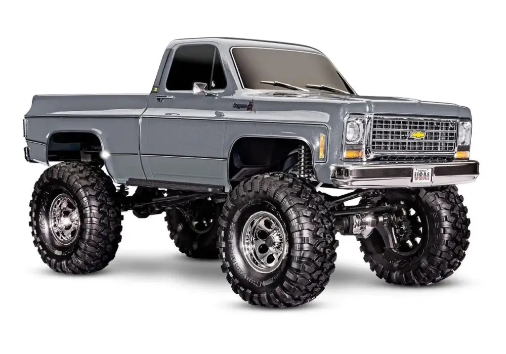 Populair Traxxas TRX-4 Chevrolet K10 Cheyenne High Trail Edition - Zilver