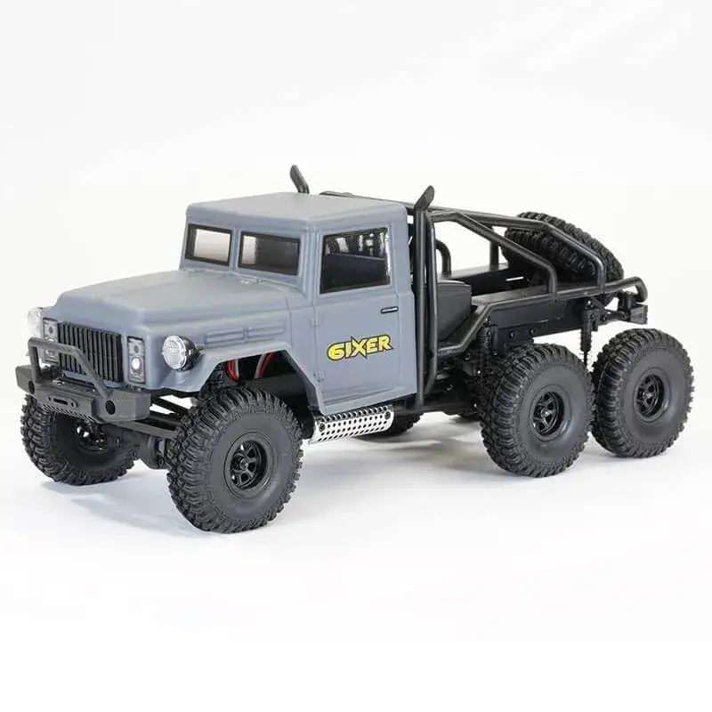 Tijdelijk Beschikbaar FTX Outback Mini X Sixer 1/18 RTR crawler - Grey