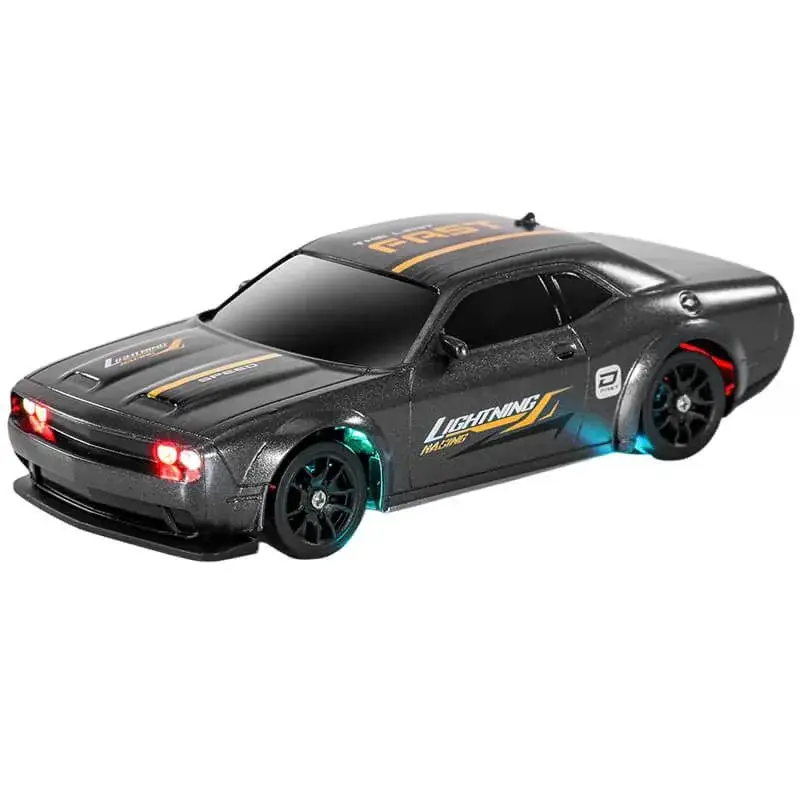 E-ZEE RC 1/43 Lighting Stinger 4WD Drift Car met Gyroscoop - Zilver Goedkoop