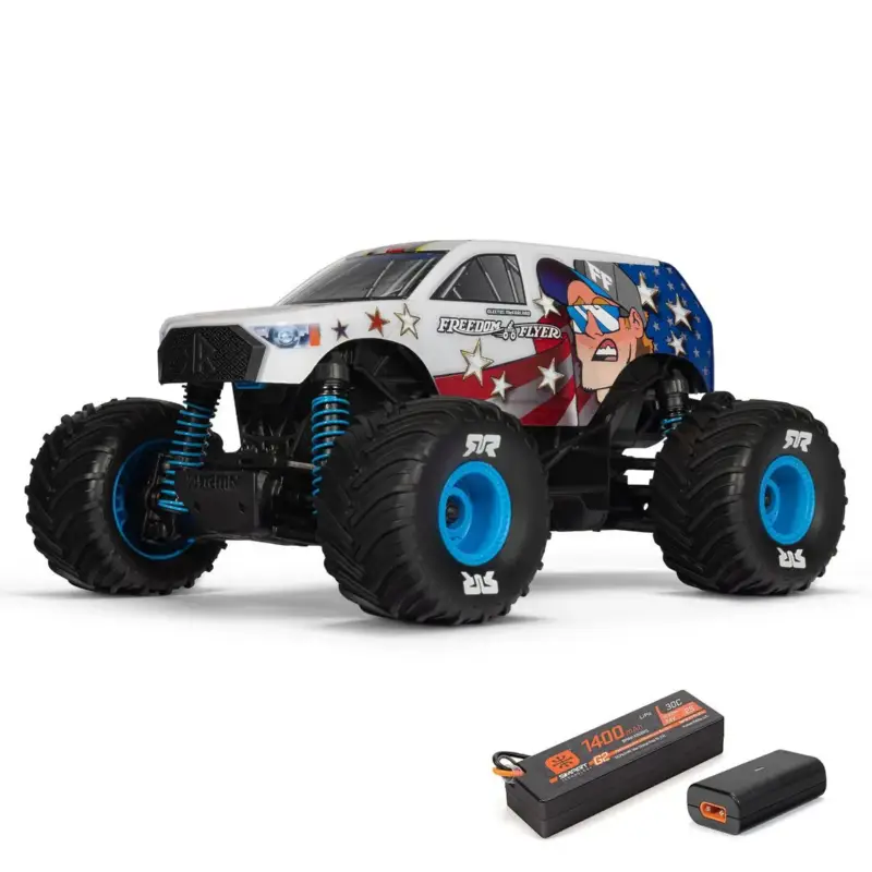 Arrma 1/16 Freedom Flyer Grom 4X4 RTR - Wit Lage Kosten