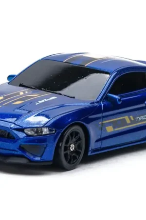 Weekendaanbieding E-ZEE RC 1/43 Lighting Muscle 4WD Drift Car met Gyroscoop - Blauw