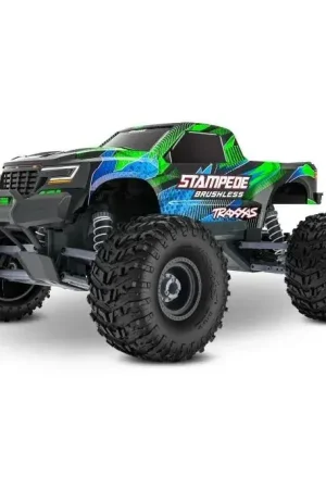 Fabrieksprijs Traxxas Stampede 2WD HD VX3 Brushless RTR - Groen
