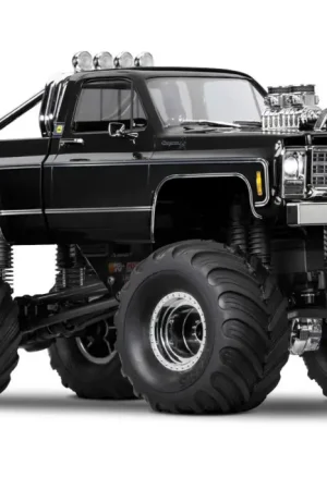 Gereduceerde Prijs Traxxas TRX-4MT 1/18 Chevrolet K10 Monster Truck RTR - Zwart